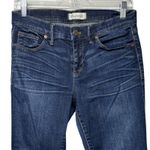 Madewell Jeans Womens 6 29" Skinny Skinny Crop Blue Casual Fading Whiskering Photo 2