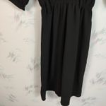 Monteau Black Short Sleeve Dress Photo 5