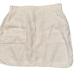 ALC Frank #132 A.L.C. Linen Summer Mini Skirt Photo 0