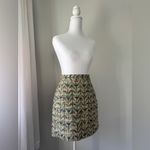 Kate Spade Skirt the Rules Multicolored Chevron Print Textured Mini Skirt Photo 4