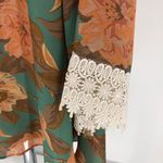 Show Me Your Mumu  Portabella Crochet Trim Bell Sleeve Dress in Miss Magnolia Photo 4