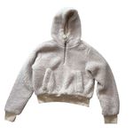 Lululemon Textured Fleece 1/2 Zip, White Opal, Sz 4 Photo 11