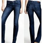 AG Adriano Goldschmied Ag Adriano Goldshmied The Casablanca Dark Wash Straight Leg Denim Jeans Size 29 Photo 1