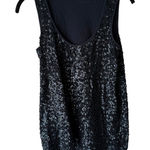 J.Crew Women's Size Small Navy Blue Sequin Sparkle Party Tank Top Photo 0