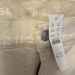 J.Crew  9” Demi Boot Crop Jeans Ecru Photo 8