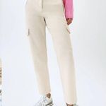 Wilfred Cream Cargo Pants Size 4 Photo 0