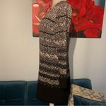 Club Monaco Women’s  black whitr Round Neck Dress Size 0 XS EUC Photo 1