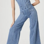 Cute Denim romper Blue Size M Photo 0