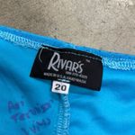 American Vintage Vintage y2k Sparkly glittery blue corset style tank top Photo 1