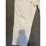 Aerie ‎ White Distressed Drawcord Lightweight Pants XXL Tall Photo 1