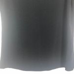 Women's Scoop Neck Short Sleeve Black Top S Photo 2