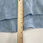 Suboo Sweater Womens Large Blue Isla Oversized Knit Turtleneck Cozy Photo 11