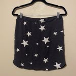 Sundry  Star Skirt Gray‎ White Drawstring Casual Comfy Mini Skirt Size 0 Size XS Photo 5