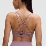 Lululemon NWT Nulu Strappy Scoop-Neck Bra *Light Support, A/B Cup - Size 12 Photo 1