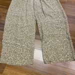 Ellen Tracy  Silk Wide Leg Pants Womens Size 8 High‎ Waist Patterned Trousers VTG Photo 2