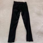 CARBON38 Ribbed High Waist 7/8 Leggings in Black Size Medium $108 Photo 6