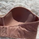 Victoria's Secret Victoria Secret Strapless Nude Lace Bra Photo 6