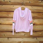 Wildfox NWT  Theo Rose Stripe Hoodie Jacket Photo 4