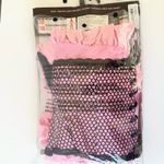 Western Burlesque Brothel Babe Saloon Girl Halloween Costume Pink NEW Large Photo 9