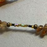 Earth tones, glass bead necklace Brown Photo 3