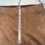 Max Studio NWT Vicuña Tan Faux Suede High Rise Pull-on Pants Photo 7