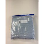 ZARA  Women's Light Wash Distressed Ripped Knee Wide‎ Leg Cropped Jeans Photo 8