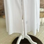 Giocam Coverup Pants Split Leg White Gauze High Waist OS Pool Beach Chic NWOT Size undefined Photo 2