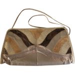 Steglo for Trotting Shoulder Bag Snakeskin Patchwork Retro Wave Textured Purse Photo 3