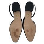 Veronica Beard Cecile Leather Cap Toe Slingback Pumps Black Size 8M Photo 8