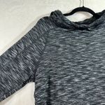 Calvin Klein  Womens Sweatshirt Hoodie Large Dark Gray Moisture‎ Wick Fleece Cowl Photo 1