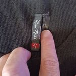 Women's Roni Rabl Black Knit Tank Shell Shirt Sz XL Photo 3