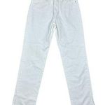 Nasty Gal Women's Redial High-Rise Straight Leg Jeans White Size 8 Photo 0