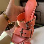 Alexander McQueen ✨ double bucket pink mule in apricot 🌷 Photo 10