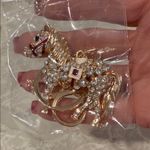 Rhinestone horse bag charm Photo 1