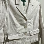 Ralph Lauren  Classic White Blazer (456) Photo 1