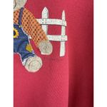 Vintage Bear Gopher Sunflower Farm Sweatshirt Adult Unisex 2X USA Red Photo 2