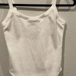 Everlane Ribbed White Bodysuit Photo 1