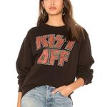 Junk Food Clothing Kiss Off sweatshirt Sweater Graphic black red size XS/S Photo 0