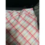 Tommy Armour Dri Logic Golf Skirt Size 10 Stripes Pink White Tennis Pickleball Photo 2