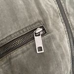 Hudson Olive Green Bomber Jacket Photo 4