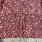 Natural Life  Women’s Button Down Tunic Top Shirt Dress Oversized Boho L/XL Photo 2