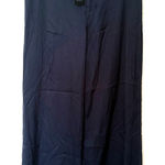 Chaser NWT Navy Silk Wide Leg Lightweight Unlined Flowing Pants Sz S Photo 0