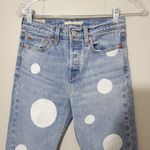 Levi's  Wedgie Polka Dots Women's Size 25 Photo 1