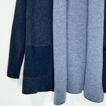 Babaton Aritzia  Beeckman Merino Wool Black Grey Cardigan Sweater Size XS Photo 4