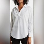 Magaschoni White Long Sleeve Shirt Photo 7
