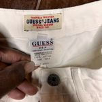 Guess white denim beach resort cuffed shorts sz 27 Photo 3