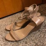 Charlotte Russe Used  Tan Wedge Heels Size 10 Photo 0