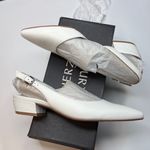 Naturalizer  Women's Banks Slingbacks- White- Size 8 Photo 7