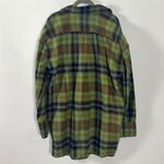 Free People Grunge 90s Flannel Plaid Izzie Cargo Shirt Jacket Shacket Medium Photo 10