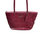 Coach  Signature C Patent Leather Tote Bag Raspberry F15142 Photo 2